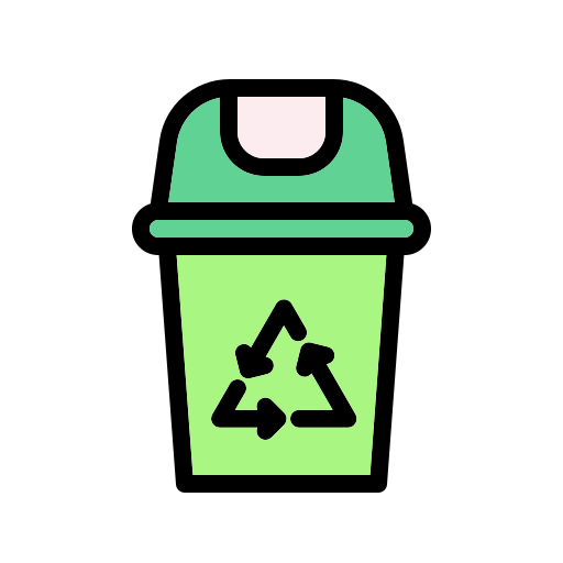 papelera de reciclaje icono gratis