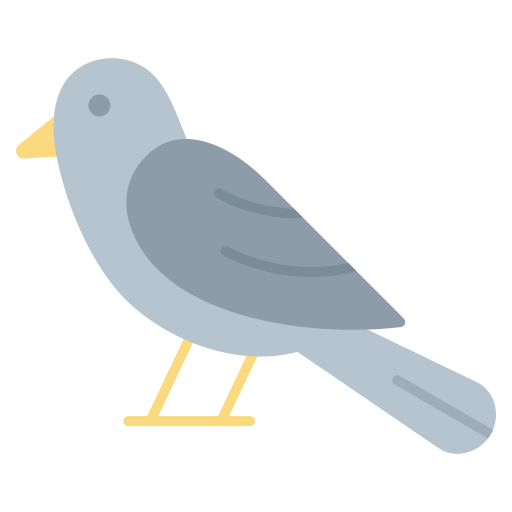 pájaro icono gratis