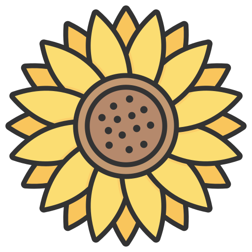 girasol icono gratis