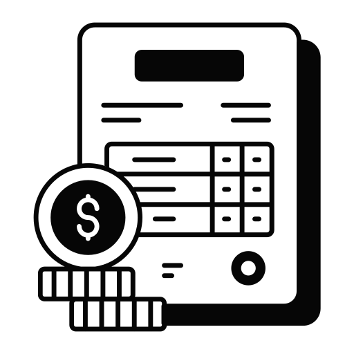 Оплата счета бесплатно иконка