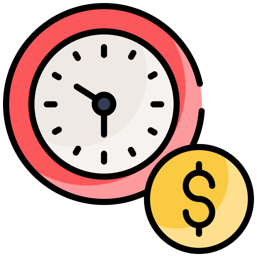 Time is money free icon