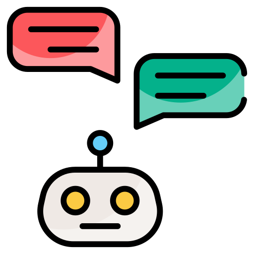 robot de chat icono gratis