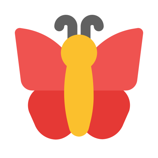 mariposa icono gratis