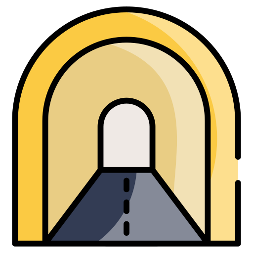 túnel icono gratis