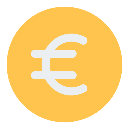 euro icono gratis