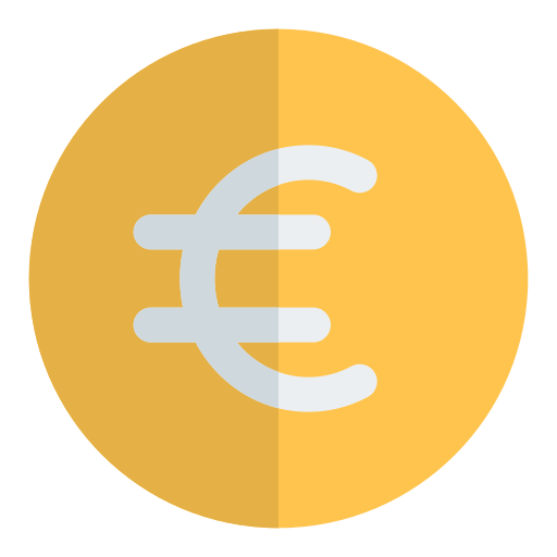 euro icono gratis