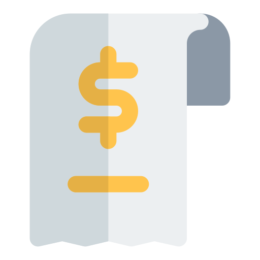 Invoice free icon