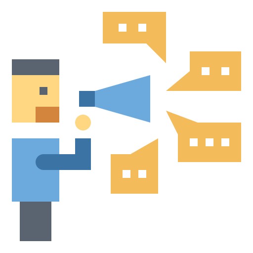 Campanha grátis ícone