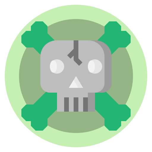 Skull free icon
