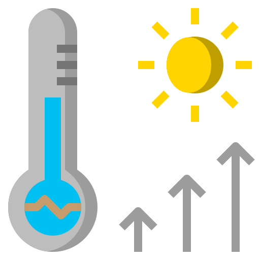 weather symbols hot