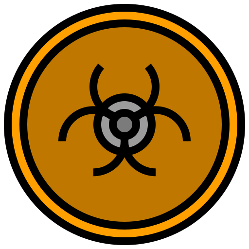 Biohazard free icon Biohazard free icon