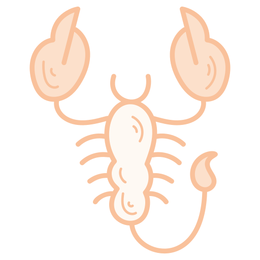 escorpión icono gratis