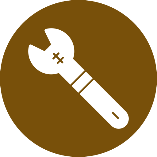 Wrench free icon Wrench free icon