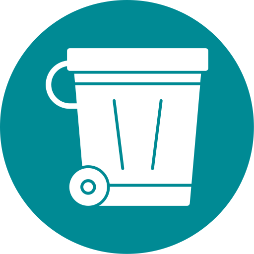 tacho de reciclaje icono gratis