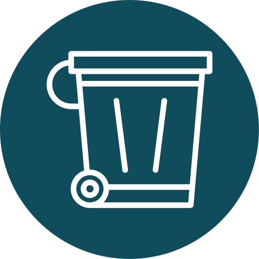 tacho de reciclaje icono gratis