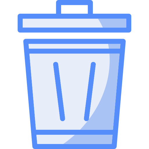 Trash can free icon Trash can free icon