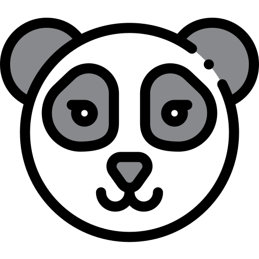 panda Icône gratuit panda Icône gratuit