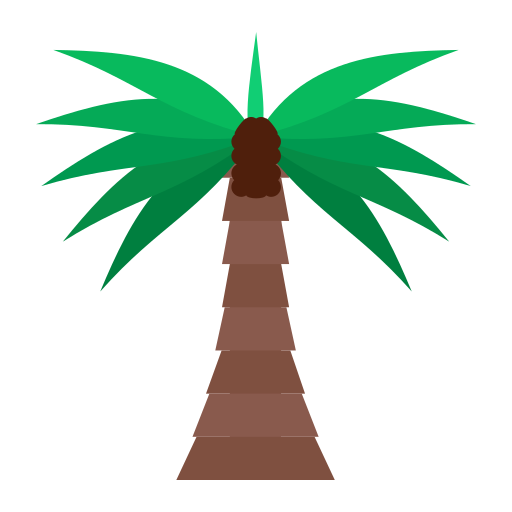 palmera icono gratis