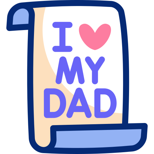 j'aime papa Icône gratuit j'aime papa Icône gratuit
