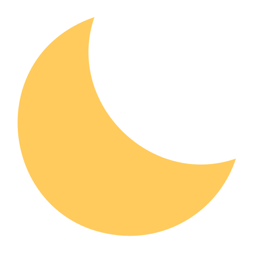 lua crescente grátis ícone lua crescente grátis ícone