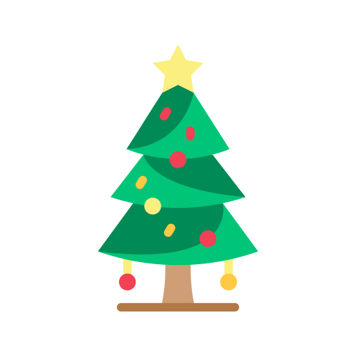 árbol de navidad icono gratis