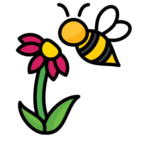 abeja icono gratis