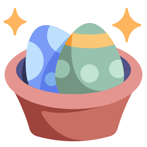 Easter eggs free icon Easter eggs free icon
