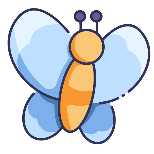 mariposa icono gratis