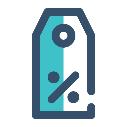 etiqueta icono gratis