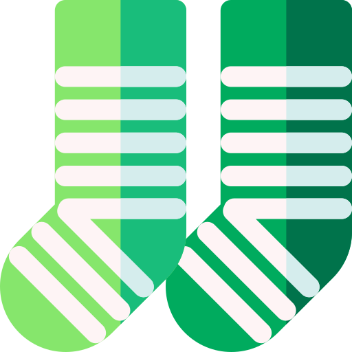 Leprechaun sock Basic Rounded Flat icon