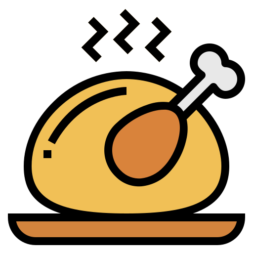 Chicken free icon