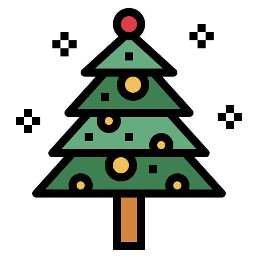Christmas tree free icon Christmas tree free icon