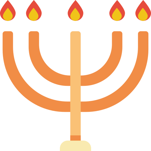 Menorah icono gratis