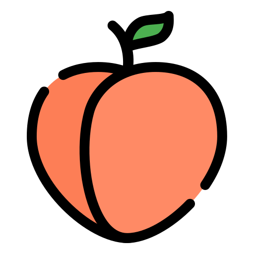 durazno icono gratis