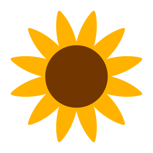 girasol icono gratis