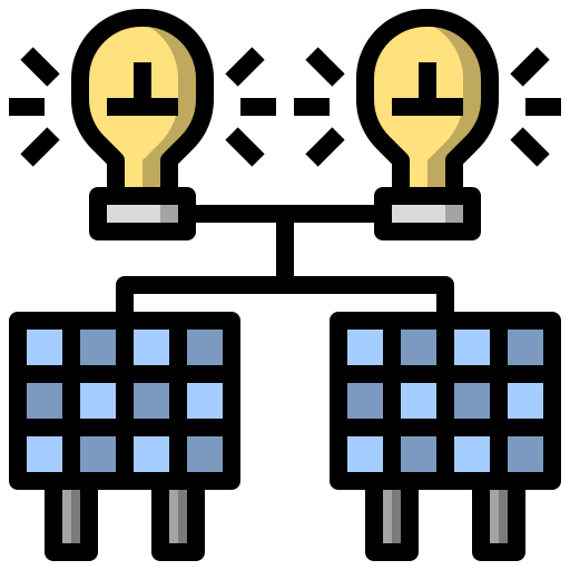 태양 전지 패널 무료 아이콘