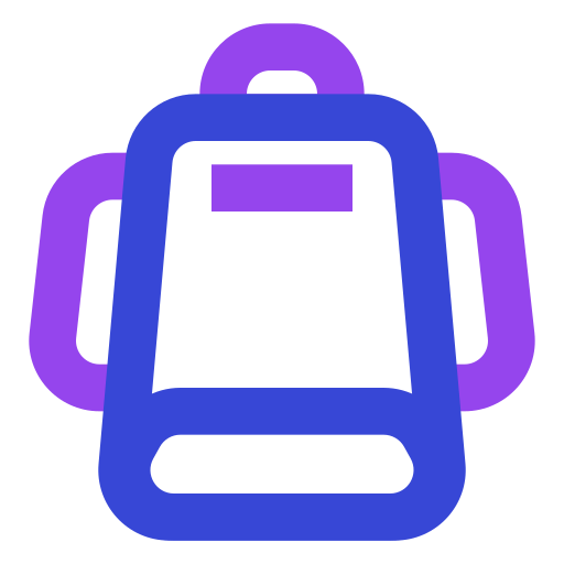 Backpack free icon