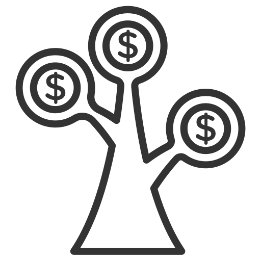 돈 무료 아이콘