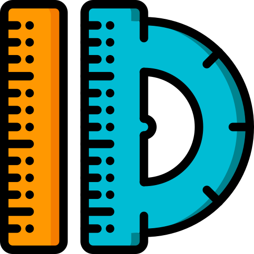 Ruler Basic Miscellany Lineal icon