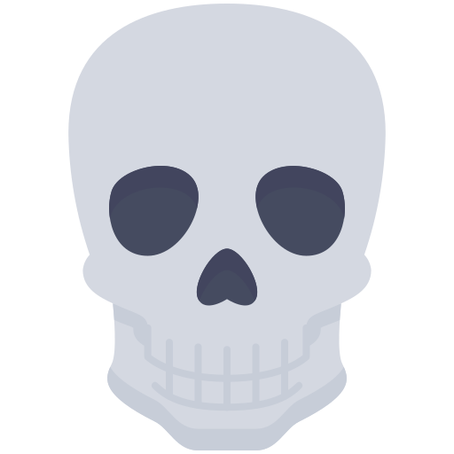 Skull free icon