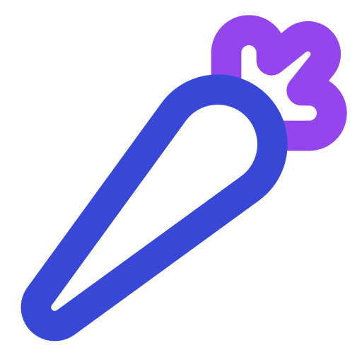 zanahoria icono gratis