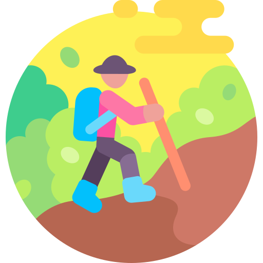 Hiking - Free people icons