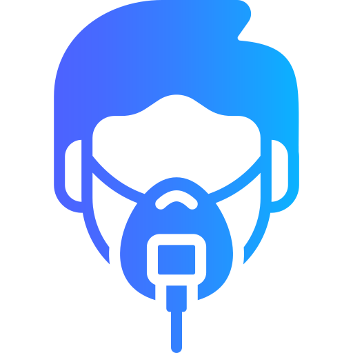 Oxygen mask free icon Oxygen mask free icon