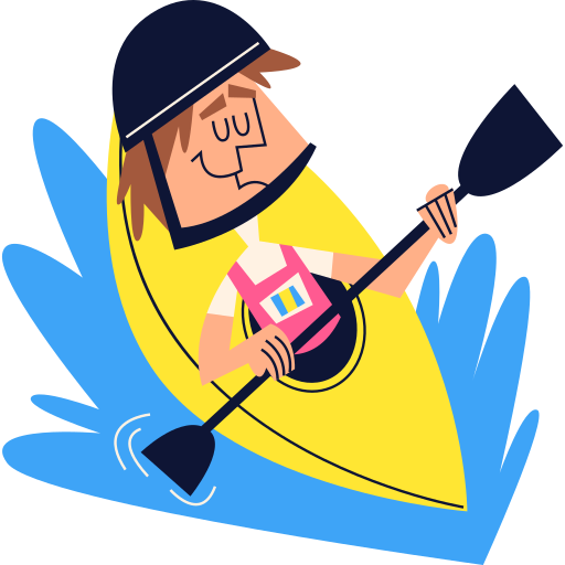 canoë gratuit sticker canoë gratuit sticker