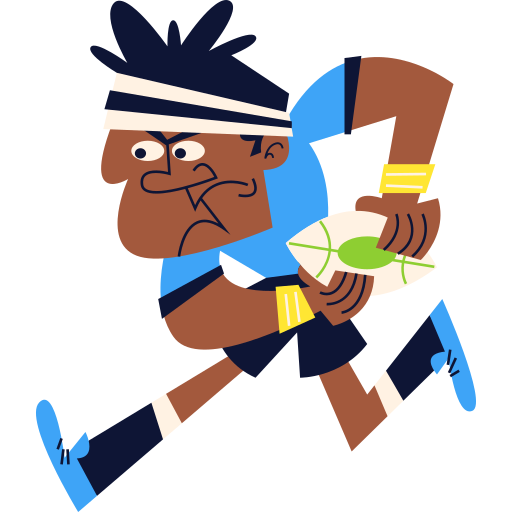 le rugby gratuit sticker