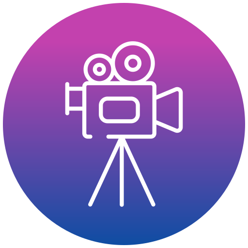 camara de video icono gratis