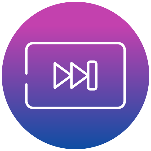 botón de avance rápido icono gratis