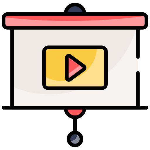 video proyector icono gratis