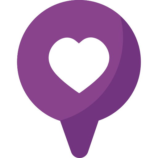 emplacement préféré Icône gratuit