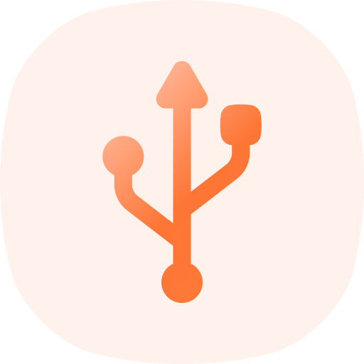 Usb free icon Usb free icon